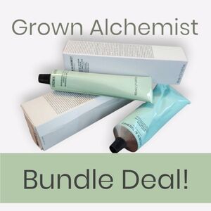 GROWN ALCHEMIST (MSRP $90 Bundle) Skin Renewal Day Cream‎ & Body Cream NIB
